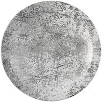 Dudson Maker's Urban 9" Steel Grey Narrow Rim China Plate by Arc Cardinal - 12/Case
