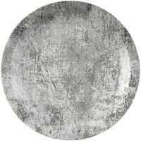 Dudson Maker's Urban 11" Steel Grey Narrow Rim China Plate by Arc Cardinal - 12/Case