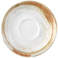 Dudson Maker's Finca 6 1/4" Sandstone China Saucer by Arc Cardinal - 12/Case