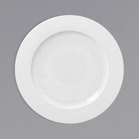 RAK Porcelain Polaris Access 10 5/8" Wide Rim Porcelain Flat Plate - 12/Case