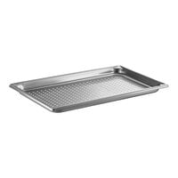 Vollrath 30013 Super Pan V® Full Size 1 1/4" Deep Anti-Jam Perforated Stainless Steel Steam Table / Hotel Pan -22 Gauge