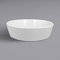 RAK Porcelain Polaris Access 43.95 oz. Bright White Round Stackable Porcelain Bowl - 6/Case