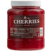 Regal Maraschino Cherry Halves 1/2 Gallon Jar - 6/Case