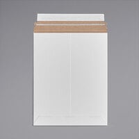 Lavex Stayflats® White Self-Sealing Rigid Mailer #2 - 9" x 11 1/2" - 100/Case