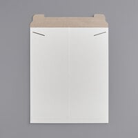 Lavex Stayflats® White Tab-Locking Rigid Mailer #7 - 17" x 21" - 100/Case
