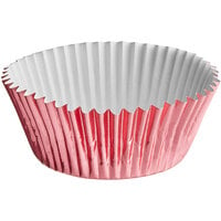 Enjay 2" x 1 1/4" Pink Foil Baking Cup - 10200/Case