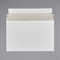 Lavex Stayflats® White Self-Sealing Rigid Mailer #19 - 9" x 6" - 200/Case