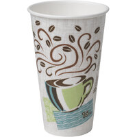 Dixie PerfecTouch Insulated Paper Hot Cup 16 oz. - 500/Case