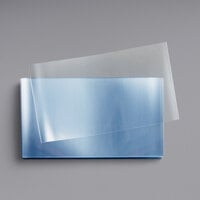 2" Clear Non-Perforated Shrink Band for 53 mm Cap - 250/Bag