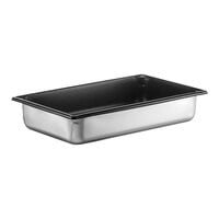Vollrath 70042 Super Pan V® Full Size 4" Deep Anti-Jam Stainless Steel SteelCoat x3 Non-Stick Steam Table / Hotel Pan - 22 Gauge