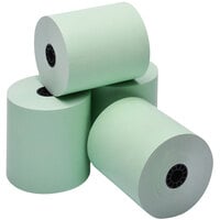 Point Plus 3 1/8" x 230' Green Phenol- and BPA Free Thermal Cash Register POS Paper Roll Tape - 50/Case