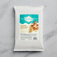 Creamery Ave. Salted Caramel Soft Serve Mix 3.2 lb. - 6/Case