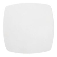 CAC RCN-FS21 Bright White Clinton Flat Plate 11 7/8" Square - 12/Case