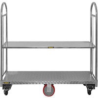 Wesco Industrial Products 16" x 60" Removable Galvanized Steel Shelf for U-Boat Utility Carts 273565