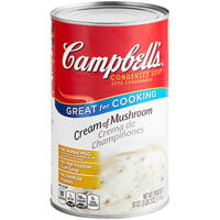 Campbell's Condensed Cream of Mushroom Soup 50 oz. Can - 12/Case