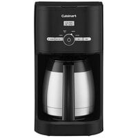 Conair Cuisinart DCC-1170BKW Black Programmable 10 Cup Thermal Coffee Maker - 120V