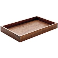Libbey Ananti 11 1/2" x 7 1/8" Wood Tray