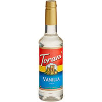 Torani Vanilla Flavoring Syrup 750 mL Plastic Bottle