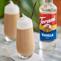 Torani Vanilla Flavoring Syrup 750 mL Plastic Bottle