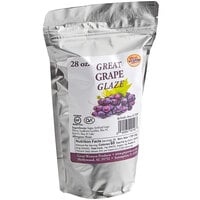 Great Western Grape Popcorn Glaze 28 oz. - 12/Case