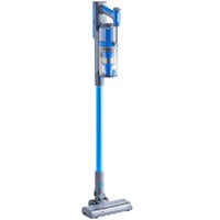 Lavex Convertible Blue Cordless Stick Vacuum with 2.0Ah Battery, HEPA Filtration, and Tool Kit - 22.2V, 250W