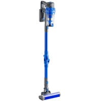 Lavex Pro Convertible Blue Cordless Stick Vacuum with 4.0Ah Battery, Ultrafine Filtration, and Tool Kit - 29.9V, 500W