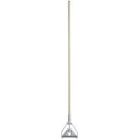 Lavex 60" Wooden Mop Handle with Stirrup-Style End