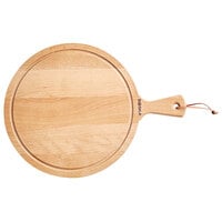 Boska Friends 13" Large Round Beech Wood Serving Board with Handle