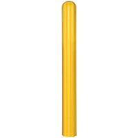 Eagle Manufacturing 1732 4" x 56" Yellow Fluted Bollard Cover