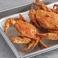 Chesapeake Crab Connection Small-Extra Large 5" - 7" Seasoned Steamed Female Crab - 1 Bushel