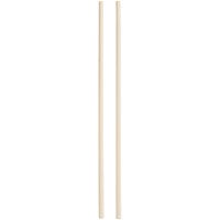 Emperor's Select 10 3/4" Ivory Melamine Chopsticks Set - 10/Pack