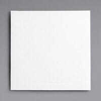 10" x 10" White Corrugated Square Cake / Pizza Board - 100/Case