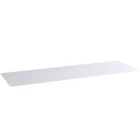 Regency Shelving 24" x 72" Clear PVC Shelf Liner