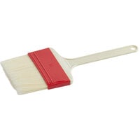 Thermohauser 4"W Long Natural Bristle Pastry / Basting Brush with Plastic Handle