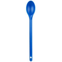 Vollrath 4689830 12" Blue High Heat Nylon Prep Spoon