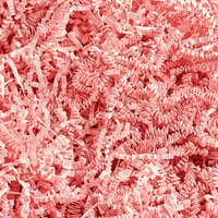 Lavex Light Pink Crinkle Cut™ Paper Shred
