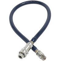 T&S HW-6D-48 Safe-T-Link 48" Water Appliance Hose with Reversed Quick Disconnect - 3/4" NPT