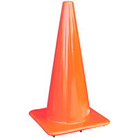 28" x 15 1/4" x 10 1/2" Traffic Cone with 10 lb. Base