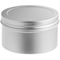 375 mL Silver Tin with Screw Top - 360/Case