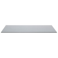 Front of the House 36" x 14" Smoke Tempered Glass Buffet Board - 2/Case