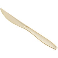 Solo Impress Heavy Weight Champagne Plastic Knife - 1000/Case
