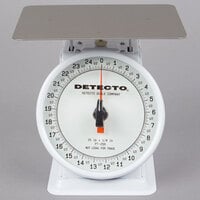 Cardinal Detecto PT-25R 25 lb. Mechanical Portion Control Scale with Rotating Dial
