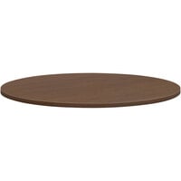 HON Mod 42" Round Sepia Walnut Laminate Conference Table Top
