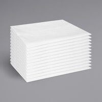 Monarch Brands White Cotton / Polyester 200 Thread Count Pillow Case - 72/Case