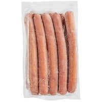 Nathan's Famous 12" 2/1 Beef Franks - 20/Case