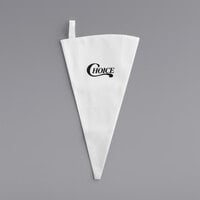 Choice 10" Plastic Coated Canvas Reusable Pastry Bag