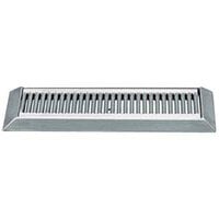 Micro Matic DP-420LD 16" Stainless Steel Bevel Edge Drip Tray with 1/2" ID Drain