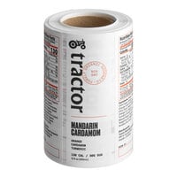 Tractor Mandarin & Cardamom 12 oz. Bottle Label - 200/Roll