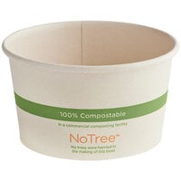 World Centric 12 oz. Compostable Bio Lined Paper Food Cup - 500/Case