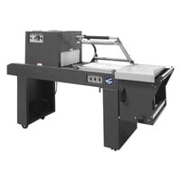 Sealer Sales 20" x 16" x 6" 110V Shrink Tunnel and L-Bar Sealer with Magnet Hold and Power Discharge Conveyor SS-1519ECMC